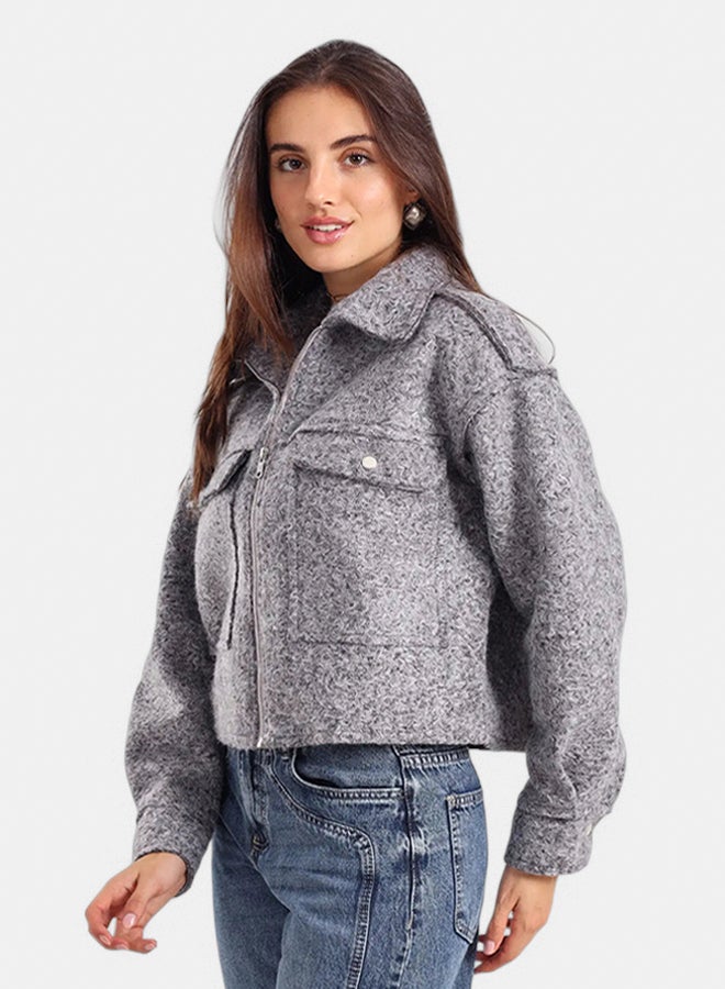 Carina سترة فليس مزودة بسحاب قصيرة - Image 2