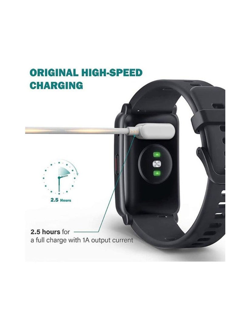 Charger For Huawei Watch Kids 5X / 5 Pro Replacement USB Charger Charging Cable 100cm (White) - Image 5