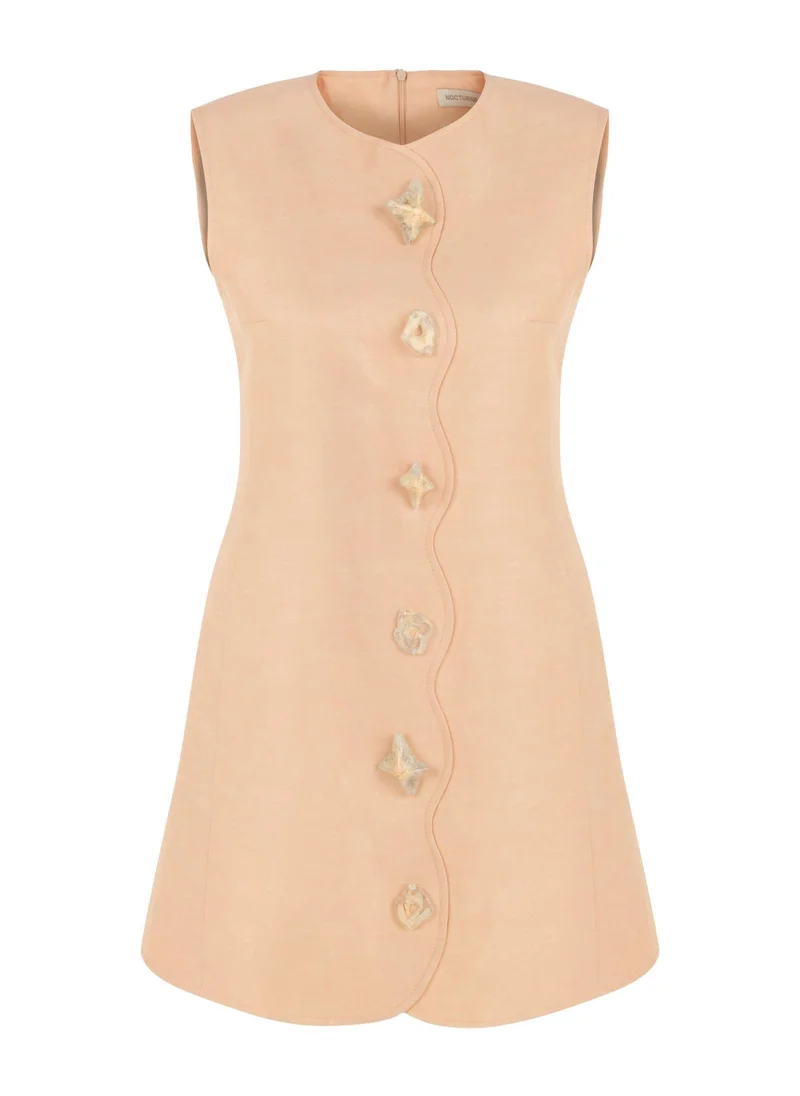Nocturne Dress with Seashell Accessory
