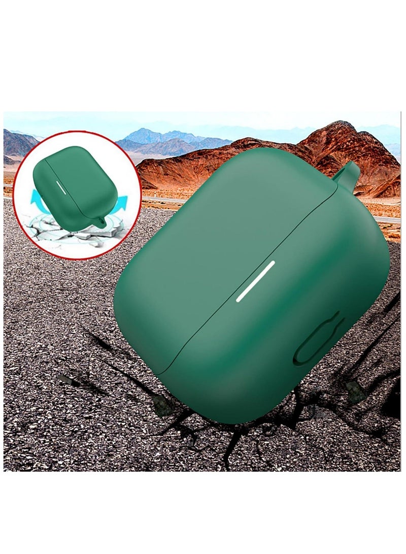 Silicone Case for Anker Soundcore K20i Bluetooth Headphones, Protective Case Cover for Anker Soundcore K20i - Green - Image 2