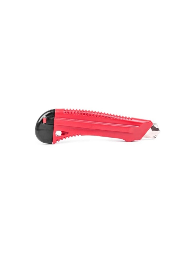 18mm Sliding Blade Cutter Knife – Red – Single Piece – Easy Blade Change & Precise Cutting - Image 3