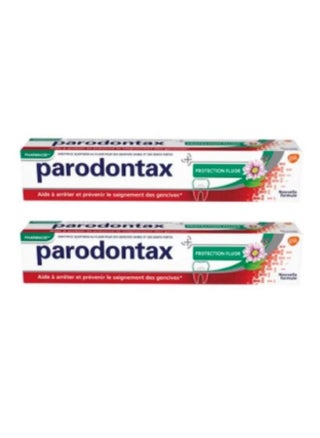 Pack Of 2 Parodontax Protection Fluor Toothpaste 75ml