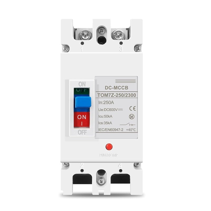 Solar Molded Case Circuit Breaker MCCB 125A 2P Overload Protection Switch for Photovoltaic PV System - Image 3