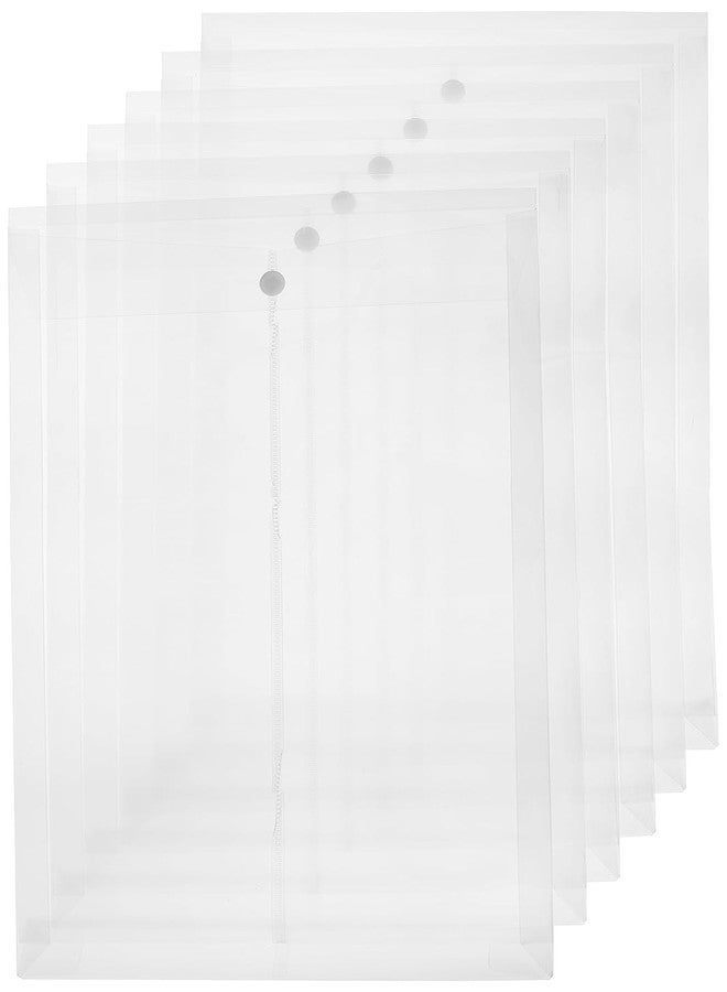 Shining Zon Button Bags, Top-Opening, Reusable, Each Holds 130 Sheets (A4, Set of 6) - Image 1