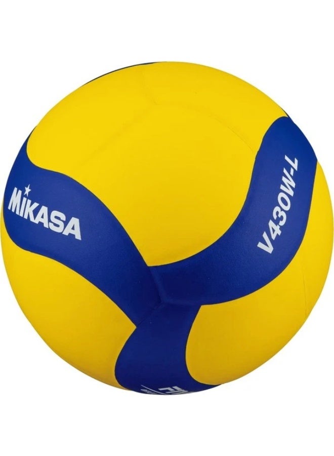 18-panel, High Grade Synthetic Leather, Volleyball, Size 4 V430