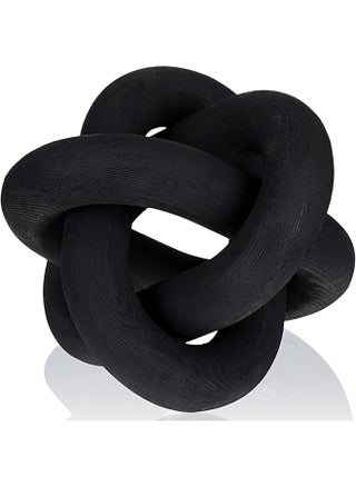 Wood Chain Link Decor 3 Link Wood Knot Hand Carved Coffee Table Decor Home Living Room Bedroom Decoration Black - pzsku/ZCB7C899FF886CFDB0BD3Z/45/_/1740192354/62037630-2a72-46f5-bc01-76dafbf9592f