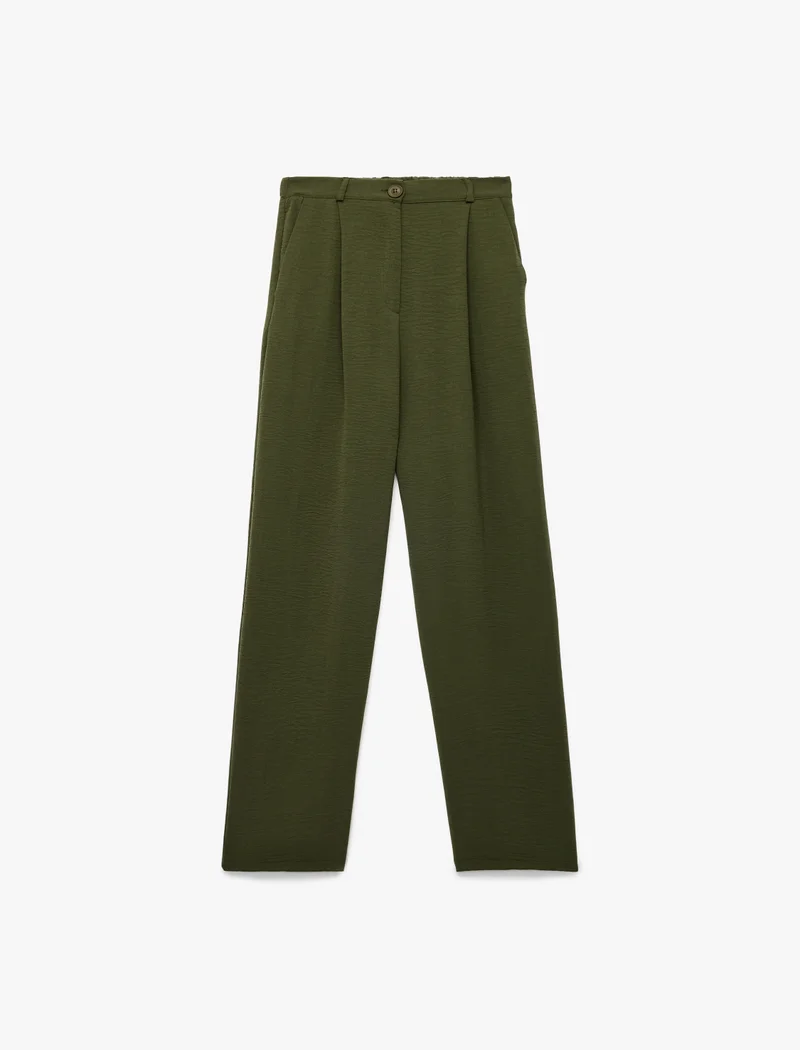 KOTON Wide-Leg Pants