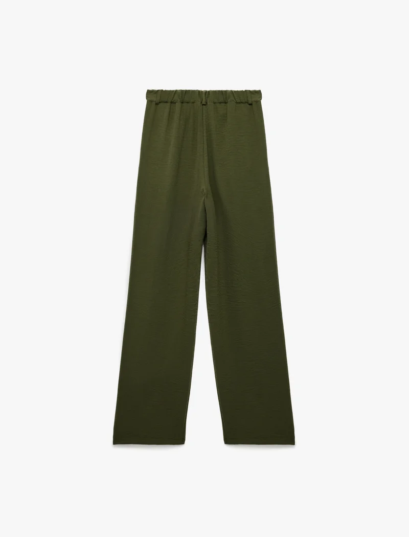 KOTON Wide-Leg Pants