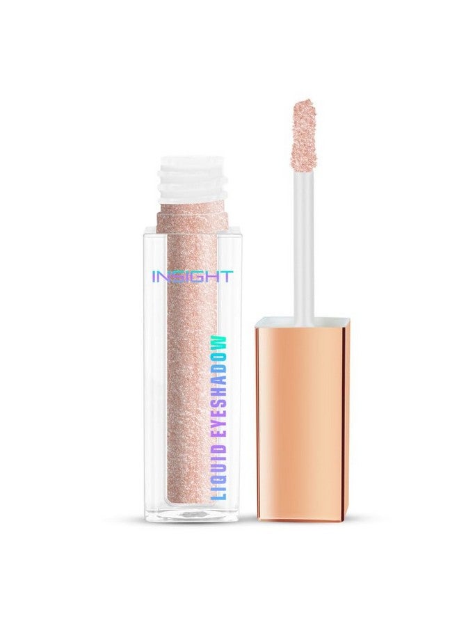 إنسايت ظلال العيون السائلة من مستحضرات التجميل | مقاومة للماء | تركيبة ناعمة الانزلاق | ظلال عيون عالية الصبغة بلمسة نهائية لامعة مشرقة | ظلال عيون لا تنتقل، تجف بسرعة، تدوم طويلاً (3 جم)، لون بيج فاتح للغاية - Image 4