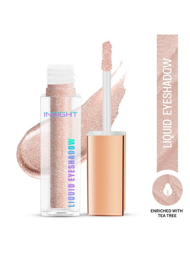 إنسايت ظلال العيون السائلة من مستحضرات التجميل | مقاومة للماء | تركيبة ناعمة الانزلاق | ظلال عيون عالية الصبغة بلمسة نهائية لامعة مشرقة | ظلال عيون لا تنتقل، تجف بسرعة، تدوم طويلاً (3 جم)، لون بيج فاتح للغاية - Image 3