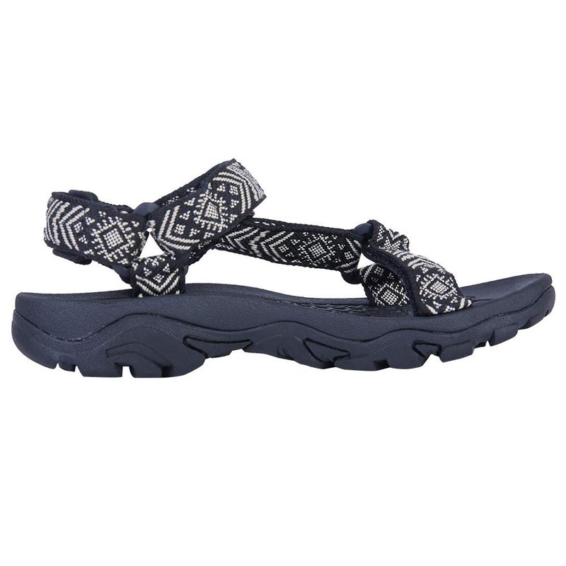 Colgo Men's Sport Sandals Comfort Classic Athletic Hiking Sandals with Arch Support Outdoor Wading Beach Water Shoes (9 M US, Black/Pattern) - Image 3