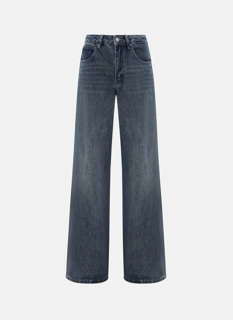 Lichi Loose light-wash denim jeans