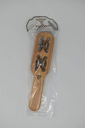 Tycoon Percussion Natural Wooden Jingle Stick - Image 3