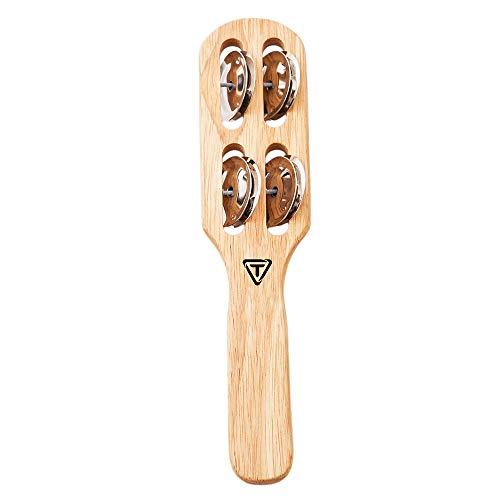Tycoon Percussion Natural Wooden Jingle Stick - Image 4
