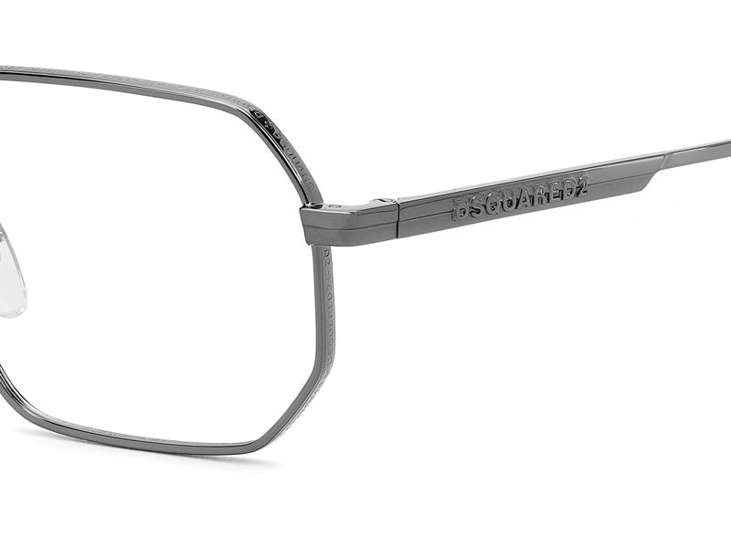 Dsquared Men Square Frames  56 D2 0158 - Image 4