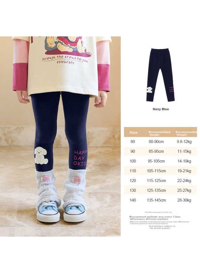 Luson Okids Little O Baby Girls' Soft Autumn Leggings New Girls' Long Pants - Image 3