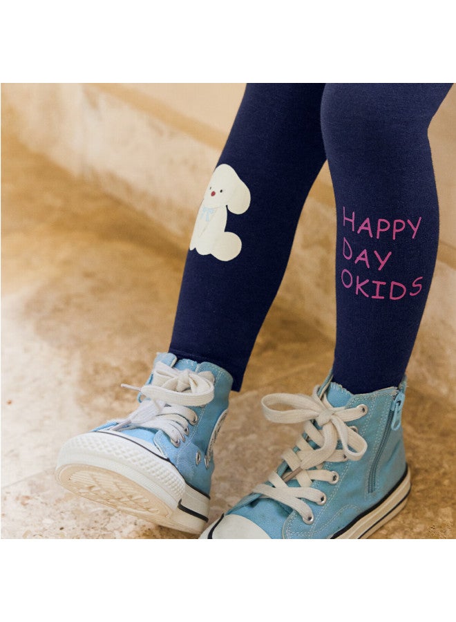 Luson Okids Little O Baby Girls' Soft Autumn Leggings New Girls' Long Pants - Image 1