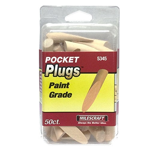 Milescraft 53450003 3/8" PocketPlugs - Includes 50 plugs - Image 1
