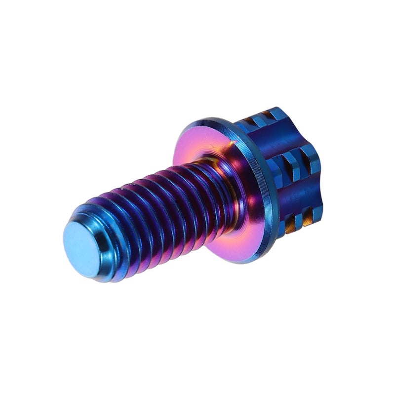 Titanium Motorcycle ABS Sensor Ring Bolts Enhanced Braking Stability Rotor Screws Easy Install - Image 2