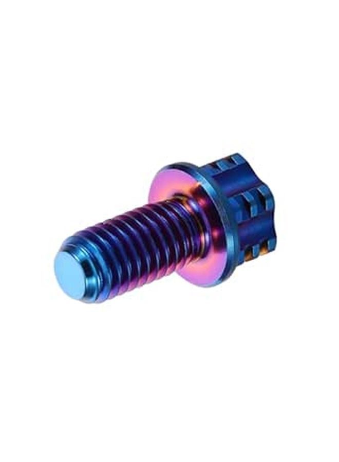 Titanium Motorcycle ABS Sensor Ring Bolts Enhanced Braking Stability Rotor Screws Easy Install - Image 1