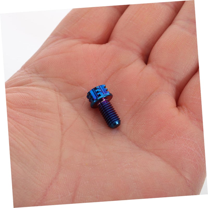 Titanium Motorcycle ABS Sensor Ring Bolts Enhanced Braking Stability Rotor Screws Easy Install - Image 5