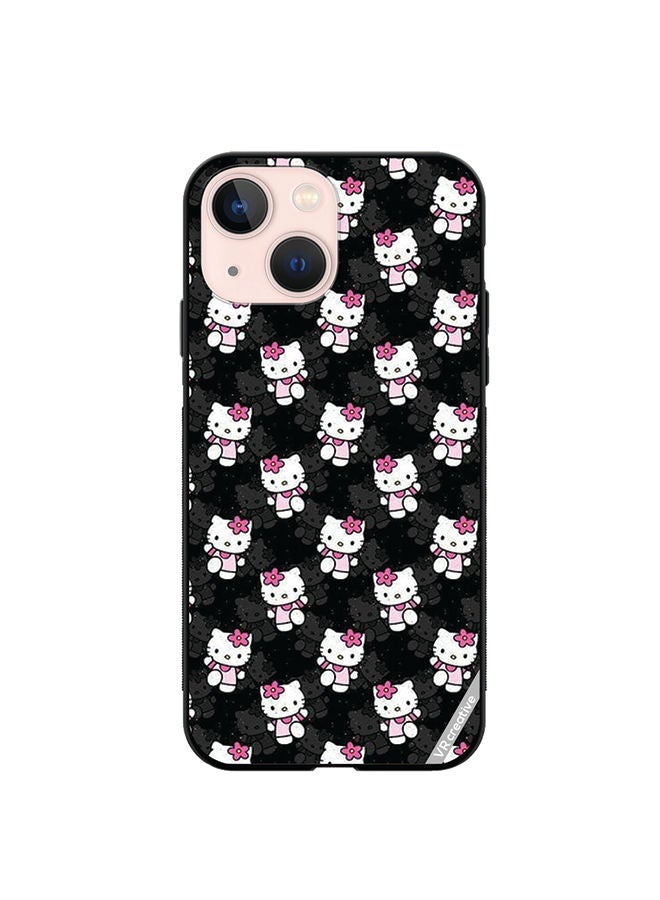 VR CREATIVE غطاء حماية لهاتف Apple iPhone 13 تصميم Hello Kitty متعدد الألوان - Image 1