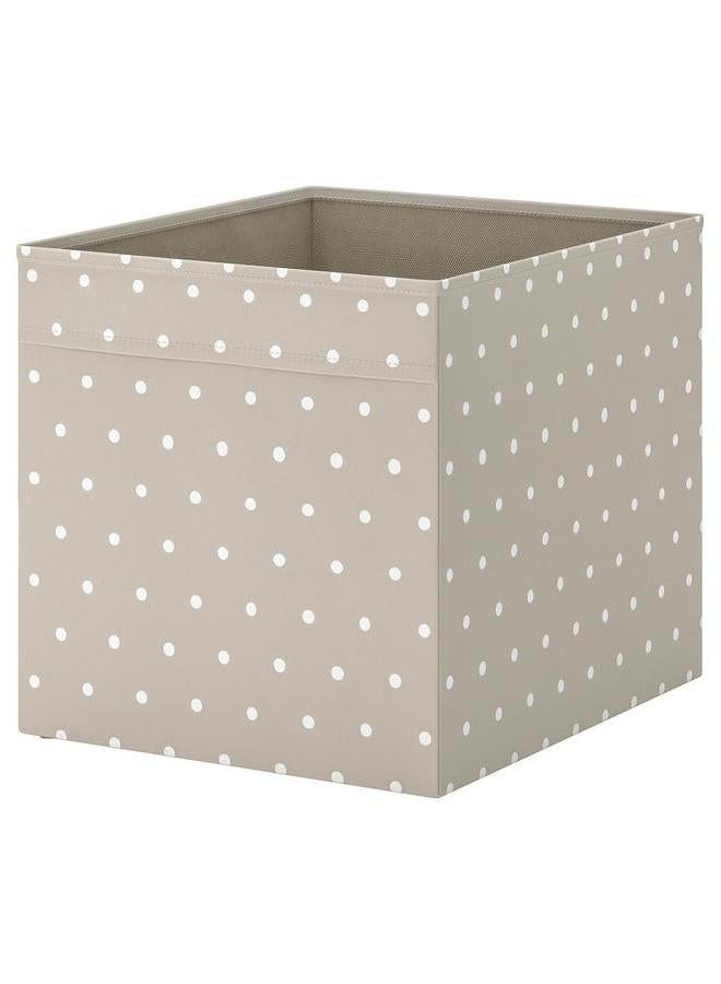 erorex Box Beige Dotted 33X38X33 Cm - Image 1