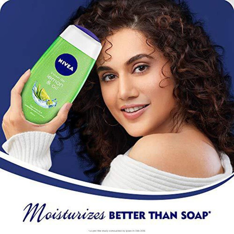 Nivea جل استحمام نيفيا بالعسل وزيت الليمون، 250 مل - Image 5