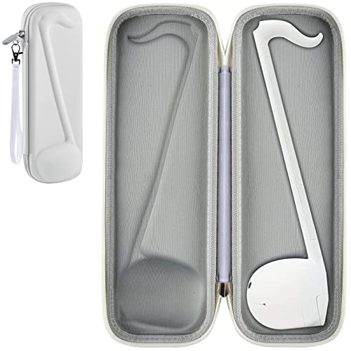 casmilee Case Compatible with Otamatone [English Edition] Japanese Electronic Musical Instrument Portable Synthesizer, Instrumental Music Toy Storage Holder for Otamatone Regular Size (Box Only) (White) - Image 1