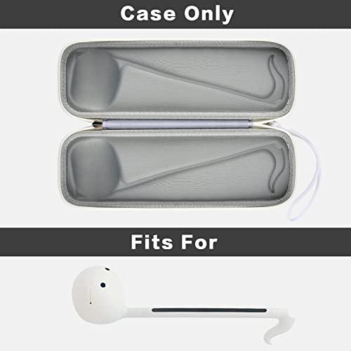 casmilee Case Compatible with Otamatone [English Edition] Japanese Electronic Musical Instrument Portable Synthesizer, Instrumental Music Toy Storage Holder for Otamatone Regular Size (Box Only) (White) - Image 2