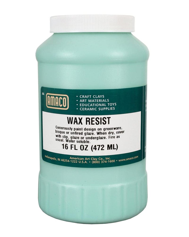 AMACO Jar Wax Resist 16 FL Oz (472ml)
