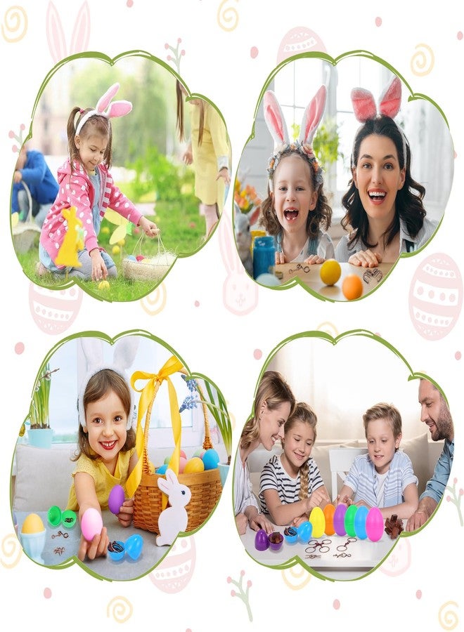 مجموعة من 24 بيضة عيد الفصح مليئة بألغاز محفزة للعقل، حشوات بيض عيد الفصح للمراهقين والأطفال من الجنسين، حشوات سلال عيد الفصح للأطفال والمراهقين والبالغين، لعبة البحث عن حشوات البيض، لوازم جوائز للفصول الدراسية - Image 5