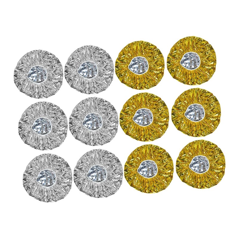 Hair Heat Cap Aluminum Foil Hair Heat Cap for Deep Conditioning Elastic Fit - Image 1
