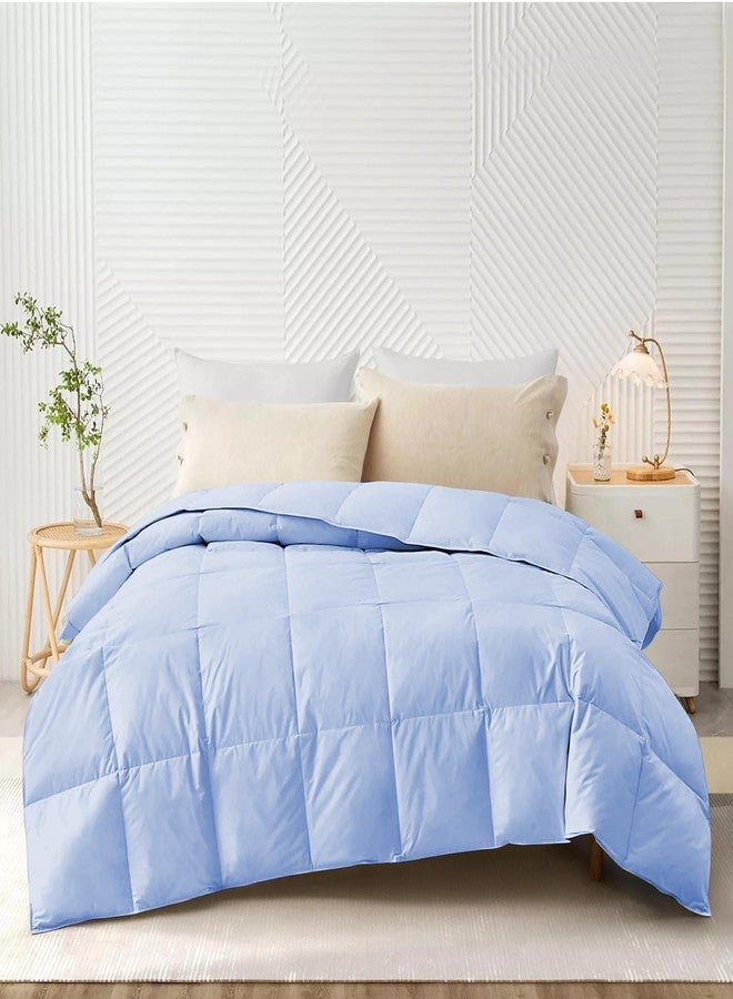 AYANSHI BEDDING Super Soft 100 GSM Ac Blanket/Ac Comforter Single Bed Summer Comforter Microfibre Lightweight (60" X 90" Inches) - Single Bed Comforter - Sky Blue Color - Image 1