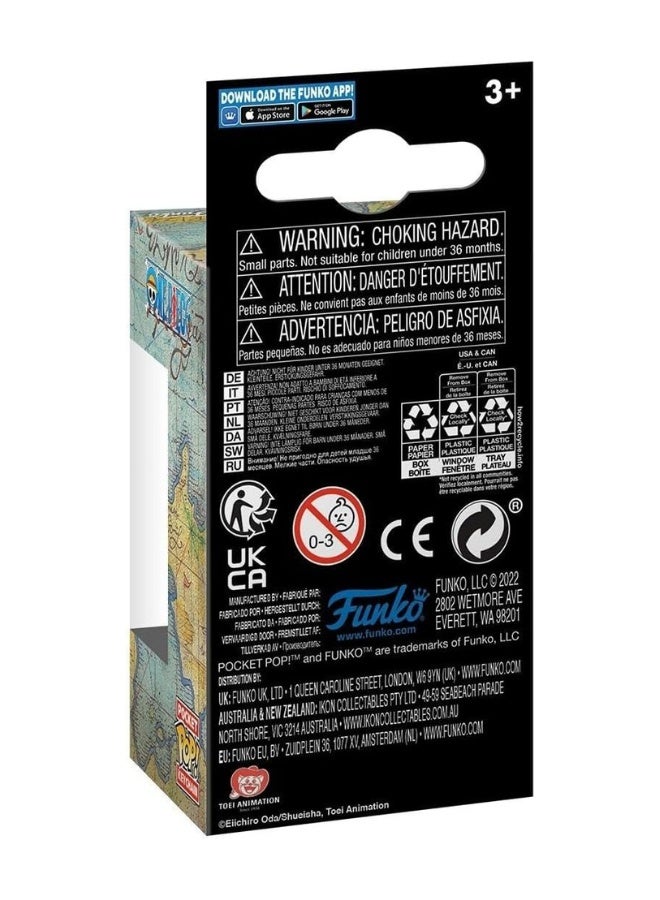 Funko Pop! Keychain: One Piece - Roronoa Zoro Novelty Keyring - Collectable Mini Figure - Image 3