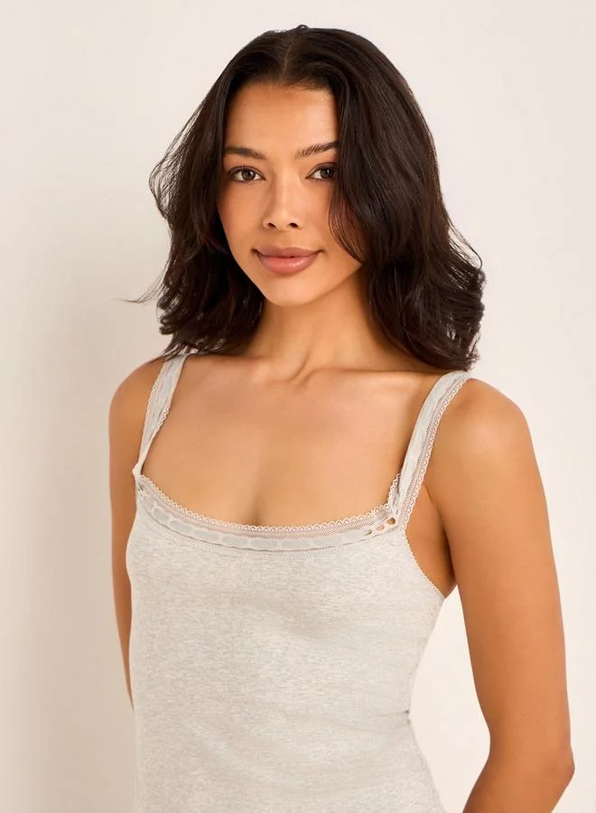 Splash FAV Shaping Camisole with Lace Trim