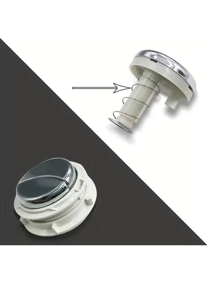 4pcs Medium Toilet Button Reset Spring Stainless Steel Water Tank Replacement - Image 5