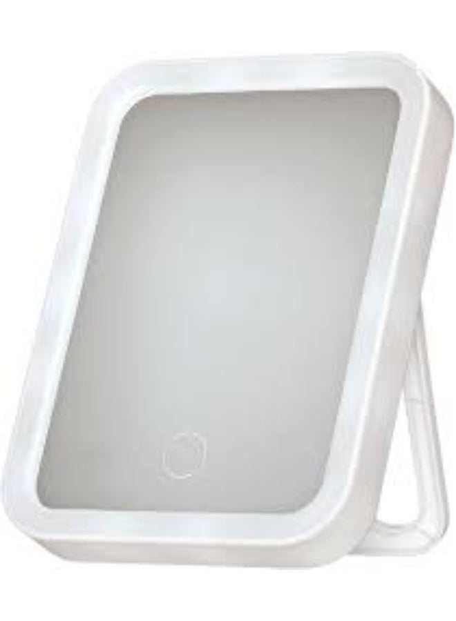 LED Touch Screen Makeup Mirror with LED Lamps  may vary color - Image 2