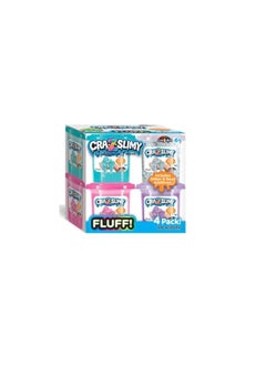 CRA-Z-SLIMY Cra-Z-Slimy Fluff 4pack 