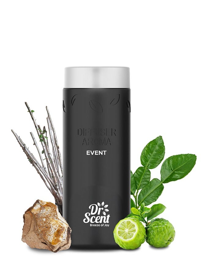Dr Scent Dr Scent Breeze of Joy Diffuser Aroma Event 500ml , Luxurious Home, Hotel & Spa Fragrance | Notes of Bergamot, Birch & Ambergris | Made in the UK  - Image 2