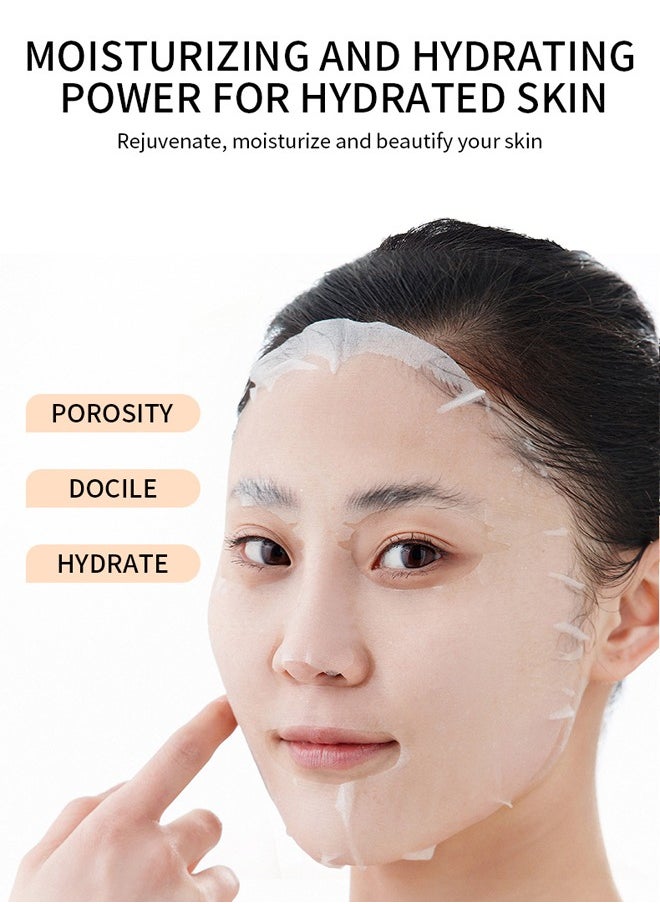 Facial Mask Honey Mask Hydrating and Moisturizing Collagen Face Anti-aging Hydrating Face Mask Clarifying Nourishing Firming Beauty Facial
