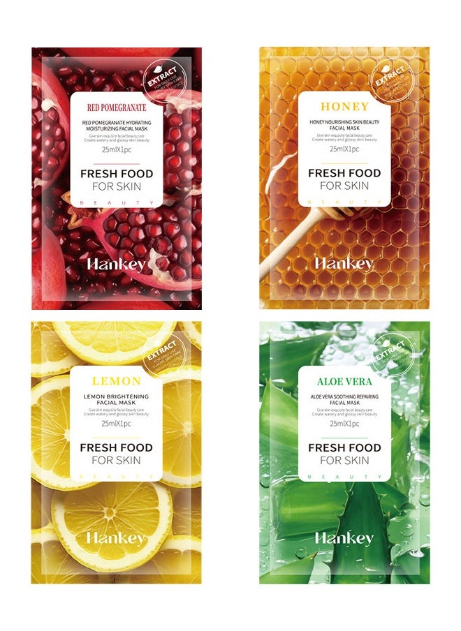 Facial Mask Honey Mask Hydrating and Moisturizing Collagen Face Anti-aging Hydrating Face Mask Clarifying Nourishing Firming Beauty Facial