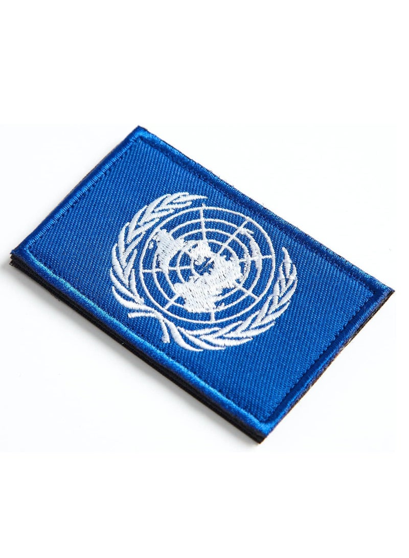 Generic Pack of 2pcs Embroidered Flag Patches - Perfect for Jackets - Backpackers - Travelers - Uniforms - Jeans and Hats - Tactical Embroidered Patches  - Image 4