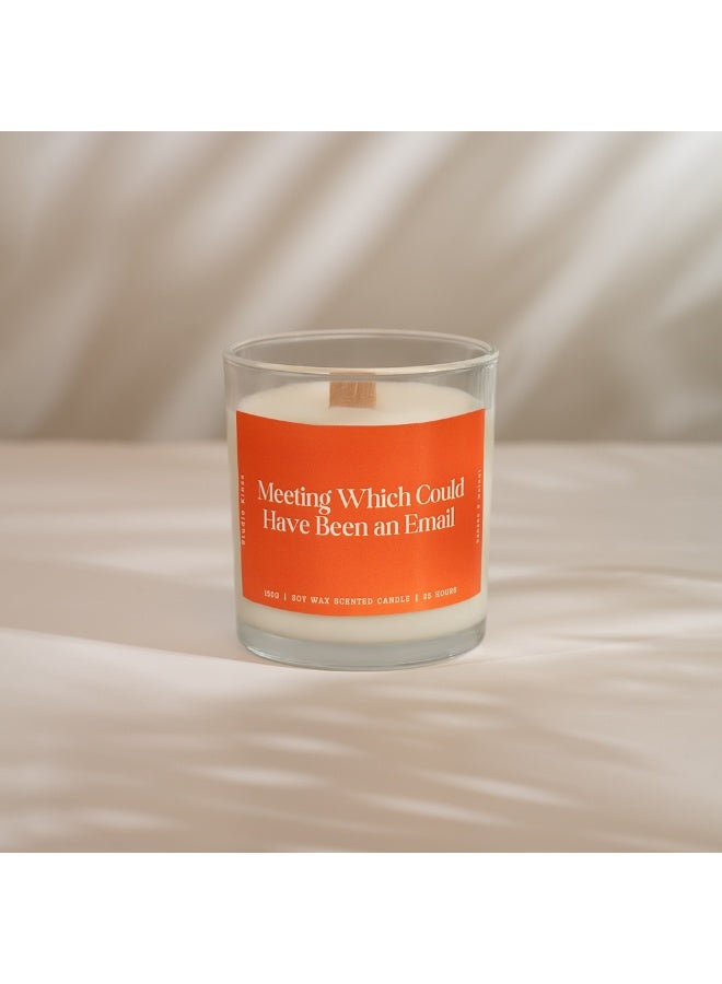 Studio Kinza Meeting Which Could Have Been an Email Banana & Walnut Soy Candle 150g
