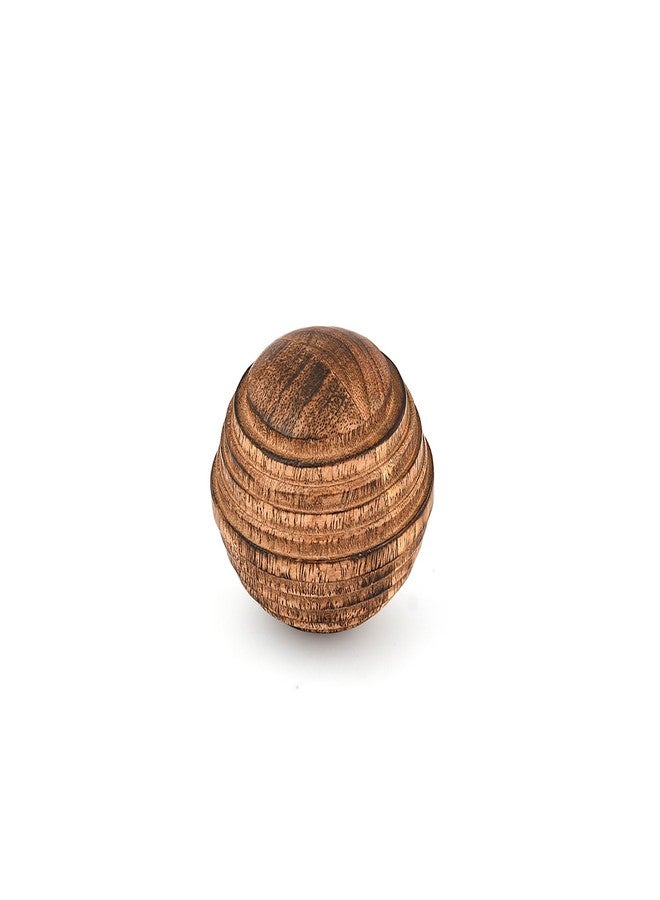 Kimona Decorative Ball Mango Wood Round Balls Set of 3 for Centerpiece or Individual Use (Set of 3), (3" x 3" x 3") - Image 4