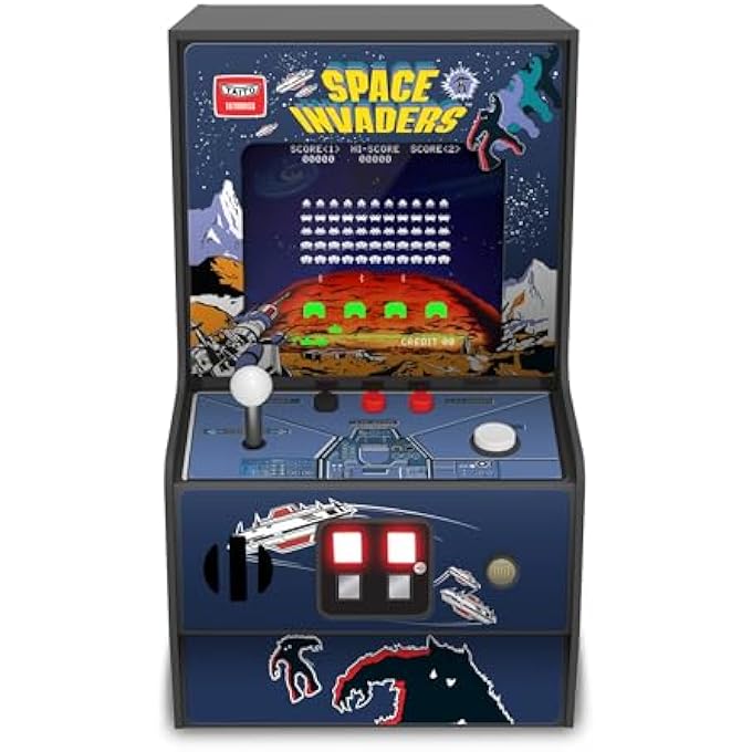SPACE INVADERS MICRO PLAYER - MINI ARCADE CABINET, DGUNL-3279 - Image 1