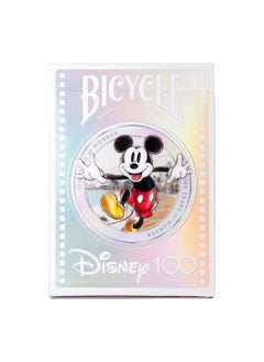 BIcycle Disney Limited Edition 100 Year Anniversary Playing Cards - Holographic Foil - Features 20+ Iconic Disney Characters