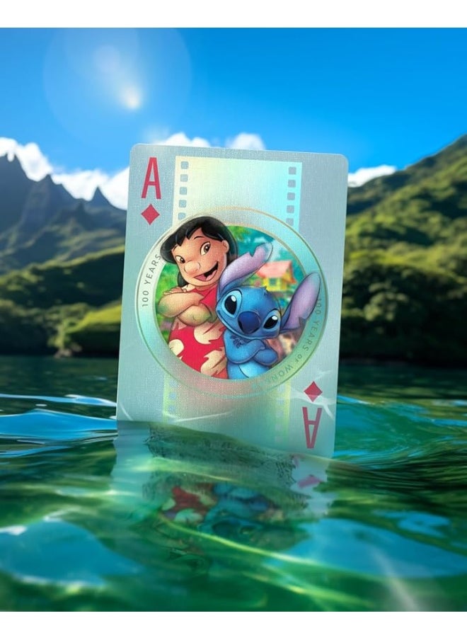 Bicycle - BIcycle Disney Limited Edition 100 Year Anniversary Playing Cards - Holographic Foil - Features 20+ Iconic Disney Characters - Image 1