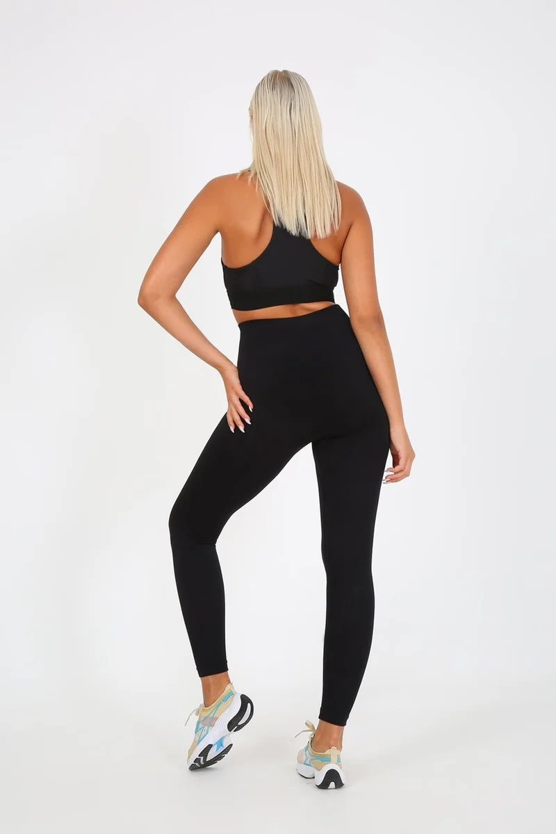 Aurafit 4036 Seamless Seamless Push Up High Waist Long Tights