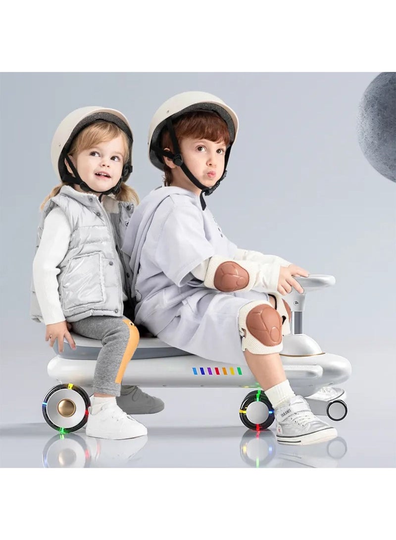 GT-Wheel Kids Twist Swing Car with Double Bearing Lighting Wheel Ultra Strong Heavy Duty Ride On Scooter  - Image 5